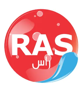 RAS راس trademark logo