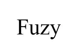 FUZY trademark logo