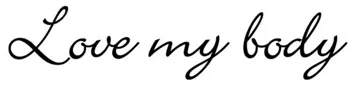 Love my body trademark logo