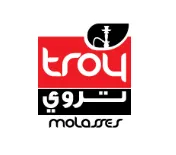troy molasses تروي مع شكل trademark logo