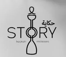 STORY حكاية مع الشكل trademark logo
