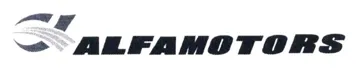 ALFAMOTORS - مع الشكل trademark logo
