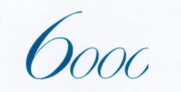 6000 trademark logo