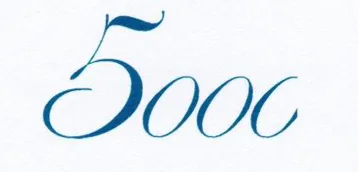 5000 trademark logo