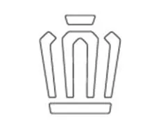 CROWN مع الشكل trademark logo
