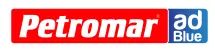 Petromar ad Blue trademark logo