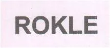 ROKLE trademark logo