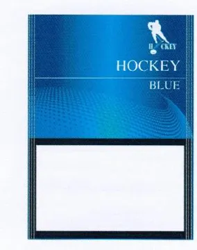HOCKEY BLUE trademark logo