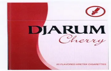 DJARUM CHERRY trademark logo
