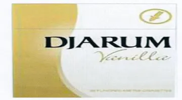 DJARUM VANILLA trademark logo