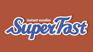 Super fast trademark logo