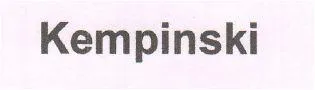 Kempinski trademark logo