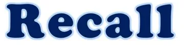 Recall trademark logo