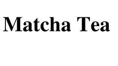 Matcha Tea trademark logo