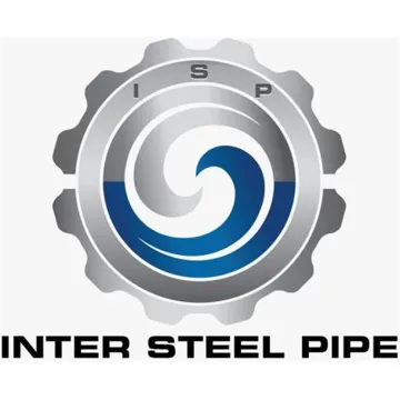 I S P INTER STEEL PIPE trademark logo
