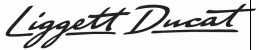 Ligget Ducat trademark logo
