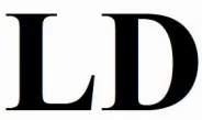 L D trademark logo