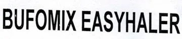 BUFOMIX EASYHALER trademark logo