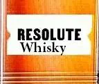 RESOLUTE Whisky مع الشكل trademark logo