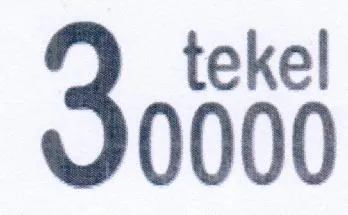 30000 TEKEL trademark logo