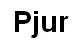 pjur trademark logo