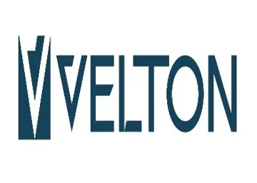 VELTONمع الشكل trademark logo