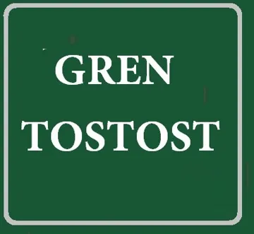 GREN TOSTOST...مع الشكل trademark logo