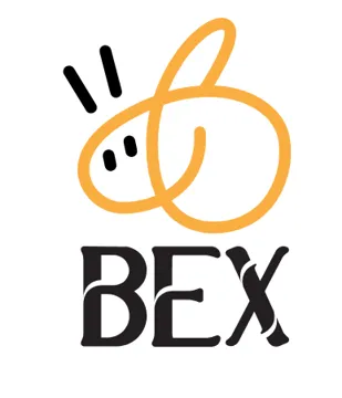 (BEX) . 0 trademark logo
