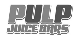 pulp juice bars trademark logo