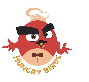 HUNGRY BIRDS trademark logo