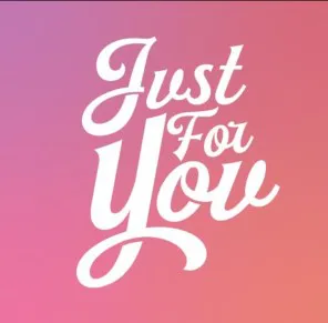 just for you trademark logo