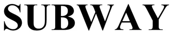 SUBWAY trademark logo