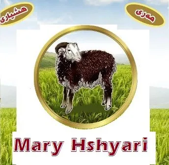 مەڕى هشیارىMary Hshyari trademark logo