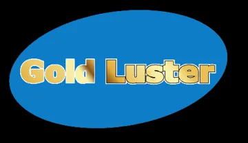 ( Gold Luster ) . مع الشکل trademark logo