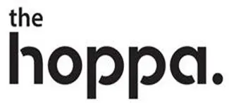 ( the hoppa. ) .مع الشکل trademark logo