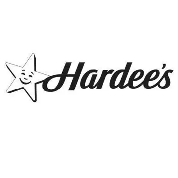 ( Hardee’s ) . مع الشکل trademark logo