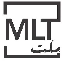 ( ملت– MLT ) . مع الشكل trademark logo