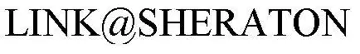 LINK @SHERATON trademark logo