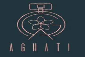 ( AGHATI ) . مع الشکل trademark logo