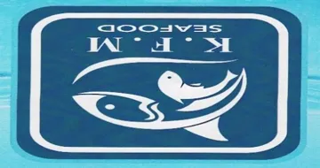 K.F.M SEAFOOD trademark logo