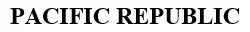PACIFIC REPUBLIC trademark logo