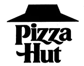 ( Pizza Hut in Dist. Lettering Under 1974 Logo Roof ) . مع الشکل trademark logo