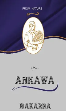 ANKAWA MAKARNA عنكاوا trademark logo