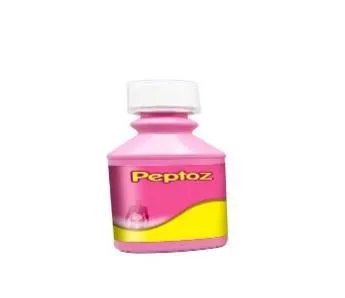 Peptoz Bottle trademark logo