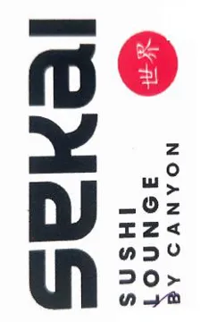 sekal SUSHI LOUNGE BY CANYON trademark logo