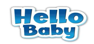 Hello baby trademark logo