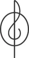 ( G-CLEF ) . مع الشكل trademark logo