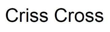 Criss Cross trademark logo