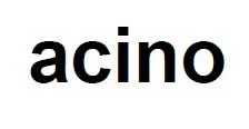 acino trademark logo