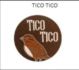 TICO TICO مع الشكل trademark logo